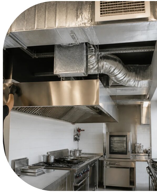 Монтаж вентиляции кафе и ресторана в Сегеже от 156075 р. | АПаруса-Сгж